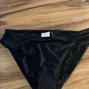 Island Goddess Black Bikini Bottom